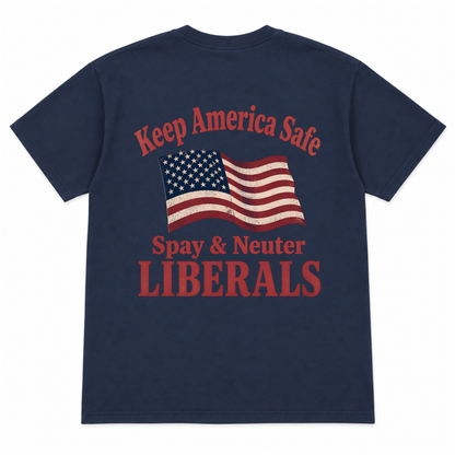 Keep America Safe Funny T-shirt