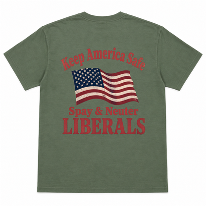 Keep America Safe Funny T-shirt