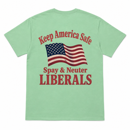 Keep America Safe Funny T-shirt