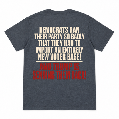 Democrats Ran Their Party So Badly Funny T-shirt