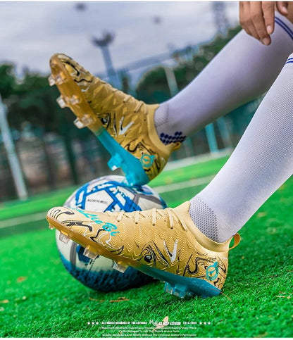 Men’s Soccer Cleats – Professional Football Boots, Non-Slip, Breathable
