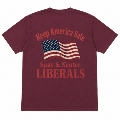 Keep America Safe Funny T-shirt