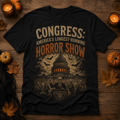 Congress America’s Longest-Running Horror Show T-Shirt