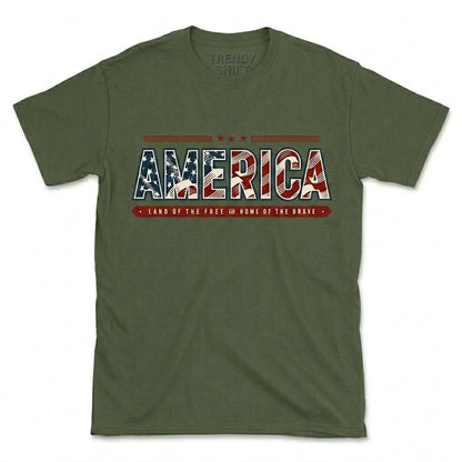 America Land of the Free T-Shirt