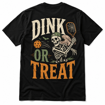 Dink or Treat Halloween Pickleball T-Shirt