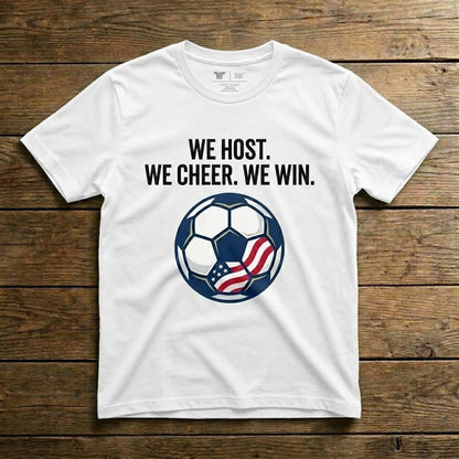 We Host We Cheer We Win
