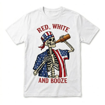 Red White And Booze T-shirt