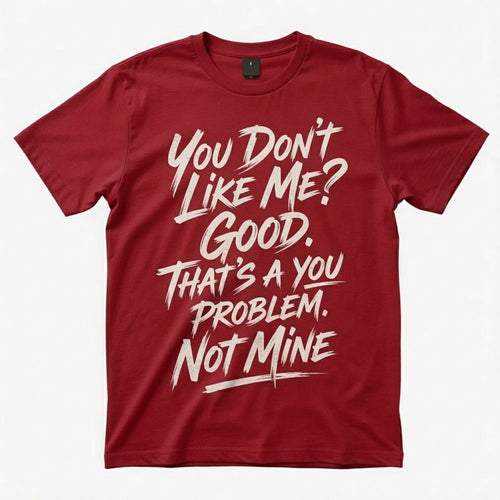 You Don't Like Me? Good. That's a you problem. Not Mine